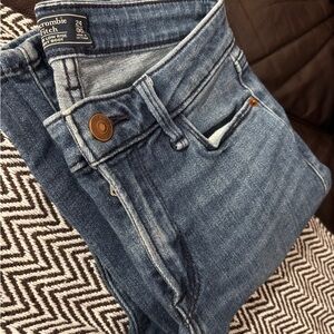 Abercrombie & Fitch High Rise Denim Jeans